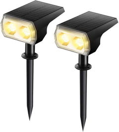 48 LEDs Solar Light Outdoors Landscape Spotlights,