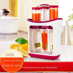 Quality Kiwi Food Station for Homemade Baby Food & Dispenser Bags