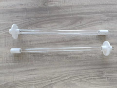 14" UV Light Replacement Bulb 18 Watts Work on 24V, 120V and 220V UVC Lamp 254NM UV Light for AC HVAC