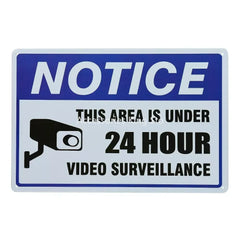 Video Surveillance Sign, Security Camera Warning Sign