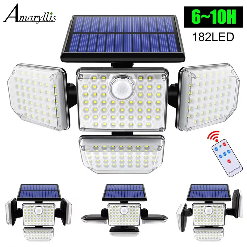 Solar Outdoor Light 182/112 LED